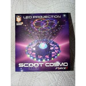 Force1 Scoot Cosmo LED Hand Operated Drone for Kids or Adults New Factory Sealed